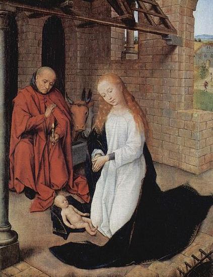 Hans Memling Christi Geburt oil painting image
